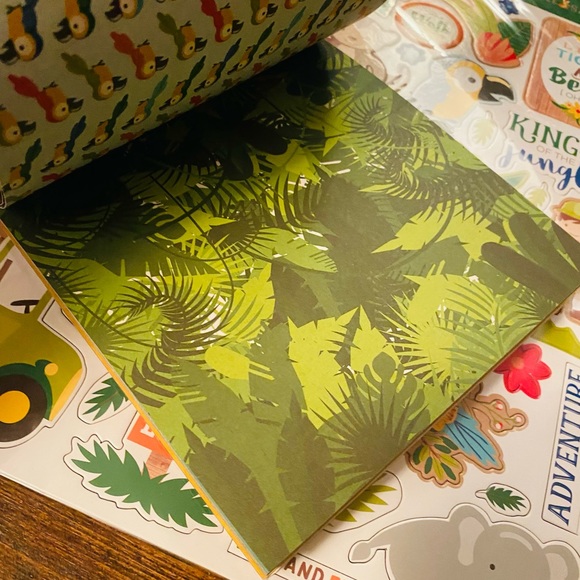 LARGE Chipboard Sticker Set & Paper Pad - Picture 9 of 11